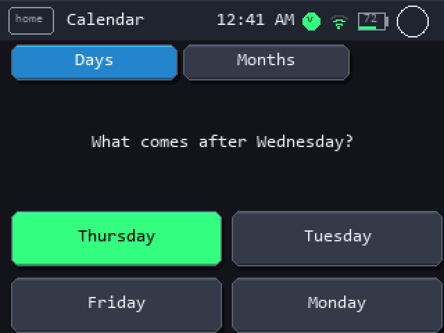 Calendar