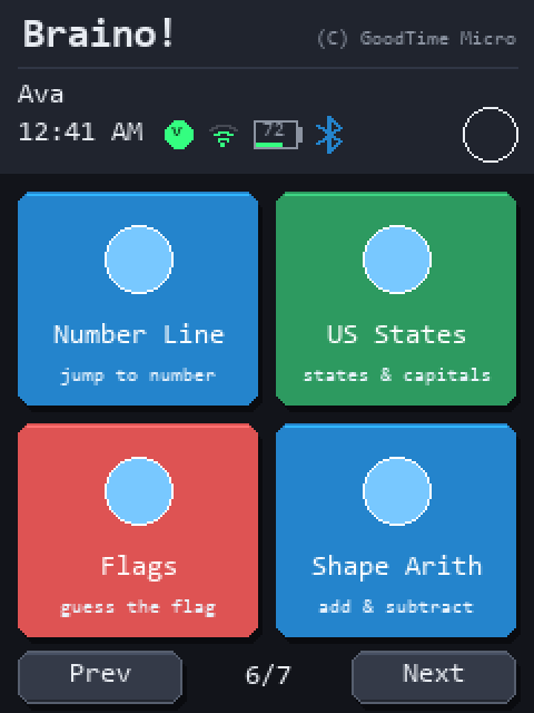 Launcher: Tall layout